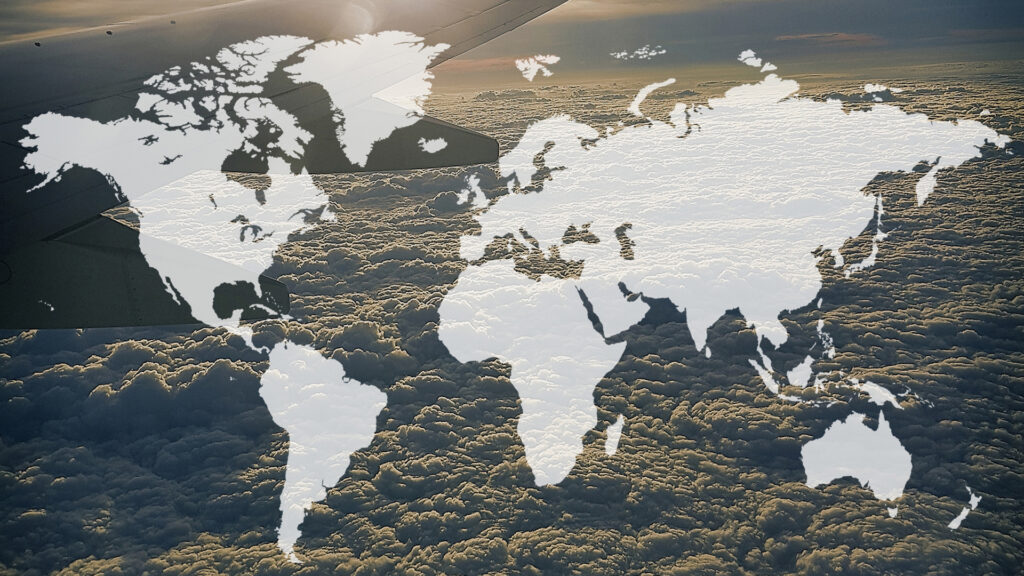 Carte du monde article bagaji - Envoi de colis & livraison entre particuliers à l'international