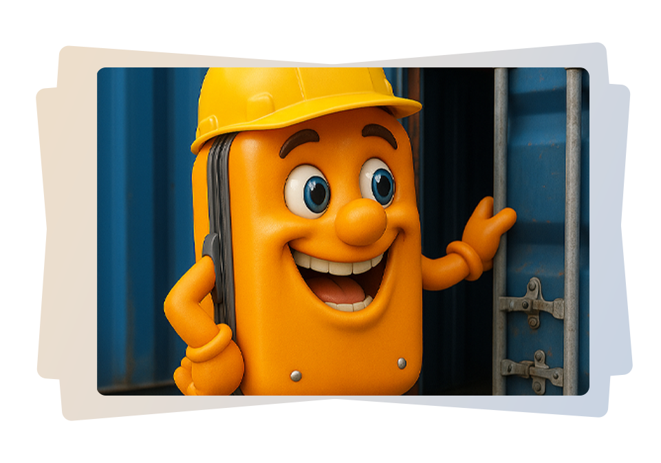 Livraison par container et bateau entre particuliers Mascotte